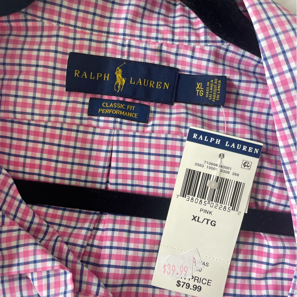 Men’s XL button down dress shirt